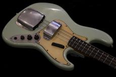 M.B.Guitars 1962 JB Type 2-Piece Alder/Slab Rosewood Sonic Blue Aged #79384【3.90kg】_5