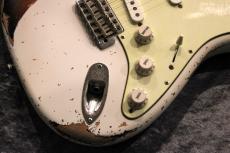 Provision Vintage Rosewood Limited STC-Alder Olympic White on 3Tone Sunburst Heavy Relic【ビンテージローズ】_7