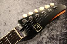 SuzukaGuitarDesign Tierra W-Custom P-12 Maho/MR TV Yellow 【重量2.74kg】【ホロウボディー】【新PU開発】_3