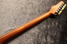 SuzukaGuitarDesign Tierra W-Custom P-12 Maho/MR TV Yellow 【重量2.74kg】【ホロウボディー】【新PU開発】_5