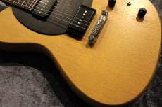 SuzukaGuitarDesign Tierra W-Custom P-12 Maho/MR TV Yellow 【重量2.74kg】【ホロウボディー】【新PU開発】_8