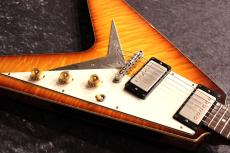 Bizen Works Burned FV Curly Maple Top/H.Maho Back &Neck/Sunburst #240770【ショーモデル!】【3.34kg】_7