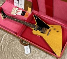Gibson 1958 Korina Explorer Black Pickguard VOS 2022年製USED【3.91kg】【特価中古】_3