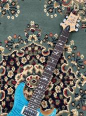 Paul Reed Smith [PRS] SE Custom 24 - BN - Blue Matteo (Natural Back) _3