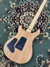 Paul Reed Smith [PRS] SE Custom 24 - BN - Blue Matteo (Natural Back) _4