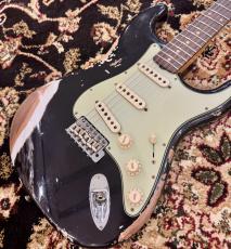 Fender Custom Shop 1960 Stratocaster Heavy Relic - ABLK/OLW [3.6kg] #CZ588087