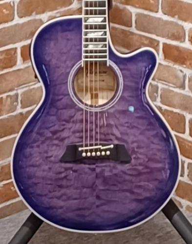 Takamine CTM TSP178AC Quilt パープル #6305089【送料当社負担・最大48回分割無金利】