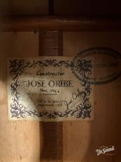 Jose Oribe [ホセ・オリベ] フラメンコ白 木ペグ 1966年製_9