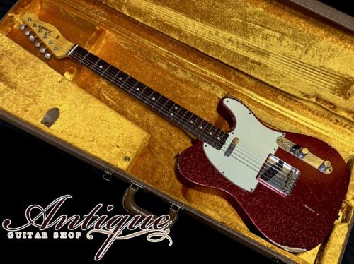 Fender Custom Shop MBS 1967 Telecaster 2009 Red Sparkle Heavy Relic /Abby HW-PU 3.27kg by Dennis Galuszka “One Of Kind"