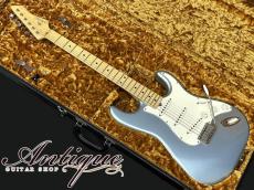 D'Pergo Custom Guitars Vintage Limited 2012 Aluminum Blue Metallic w/Signature LTD HW-PU Near-Mint "Recovered Vintage Wood"