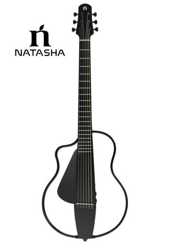 NATASHA NBSG Steel "Lefty" Smart Guitar Black《ワイアレス》《エレアコ》【オンラインストア限定】