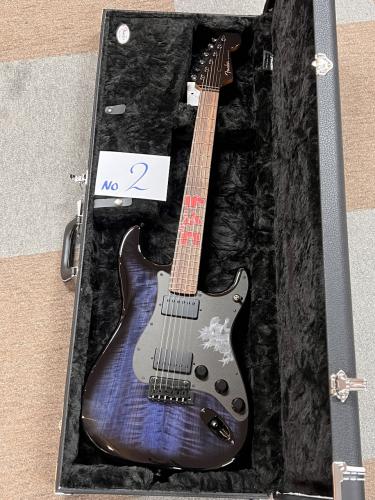 Fender Made in Japan Godzilla Stratocaster, Rosewood Fingerboard, Godzilla Blue