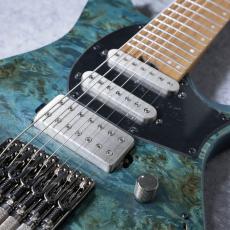 Ibanez Q547PB 「COL : Cosmic Blue Low Gloss」「現物写真」 7弦モデル_3