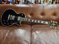 Gibson Murphy Lab 1968 Les Paul Custom Reissue Light Aged Ebony Top Gold Back [4.32kg]_2