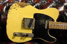 XOTiC XTC-1 Master Grade Flame Maple Neck Heavy Aged ~Butterscotch Blonde~[約2.85㎏]
