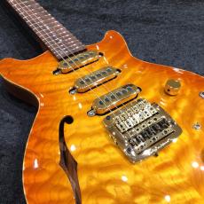 Kz Guitar Works Kz One Carved Top Semi-Hollow 3S23 Kahler / Amber Burst_9