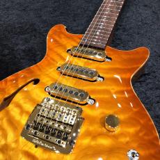 Kz Guitar Works Kz One Carved Top Semi-Hollow 3S23 Kahler / Amber Burst_11