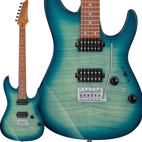 Ibanez AZ24S1F TXB (Transparent Turquoise Burst) 【現物画像】10/24更新