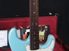 Fender Custom Shop 1969 Stratocaster Journeyman Relic Faded Daphne Blue_6
