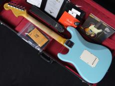 Fender Custom Shop 1969 Stratocaster Journeyman Relic Faded Daphne Blue_7