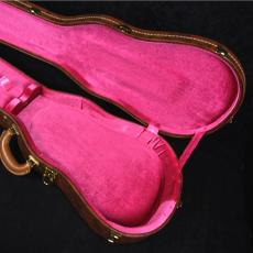 Gibson Lifton Historic "5-Latch" Brown/Pink Hardshell Case Les Paul_3
