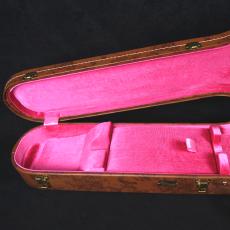 Gibson Lifton Historic "5-Latch" Brown/Pink Hardshell Case Les Paul_4