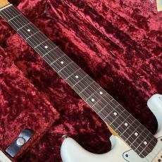 Fender Custom Shop MBS 1960 Stratocaster Relic Olympic White Brazilian Rosewood Fingerboard by Greg Fessler 2006_4