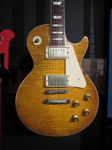 Gibson Custom Shop Historic Collection 1959 Les Paul Stanadrd Reissue Heavy Aged Green Lemon