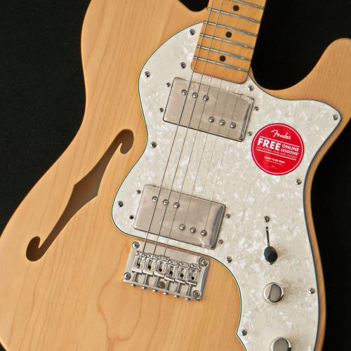Squier by Fender Classic Vibe 70s Telecaster Thinline Natural 【3.15kg】【ICSG25040105】