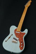 Fender FSR Limited American Professional II Telecaster Thinline Transparent Daphne Blue_2