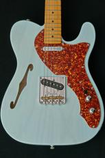 Fender FSR Limited American Professional II Telecaster Thinline Transparent Daphne Blue_3