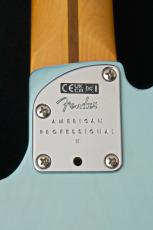 Fender FSR Limited American Professional II Telecaster Thinline Transparent Daphne Blue_11