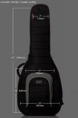 mono CASE M80 AC-BLK "Classic Guitar Case" (Jet Black) 《クラシックギター用ギグバッグ》【日本総本店2F】_2