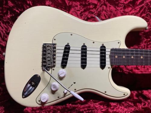Fender Custom Shop ' 62 Stratocaster Flamethrower - Journeyman RelicLimited Edition - Vintage White - AAAA Flamed Maple Neck/新品/全国一律送料無料