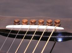 Gibson Dove Custom Ebony Black 1977 w / PU_10