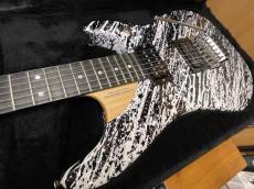Washburn N4 Nuno Bettencourt Black/White Splatter/ ウァッシュバーン/新品/全国一律送料無料_4