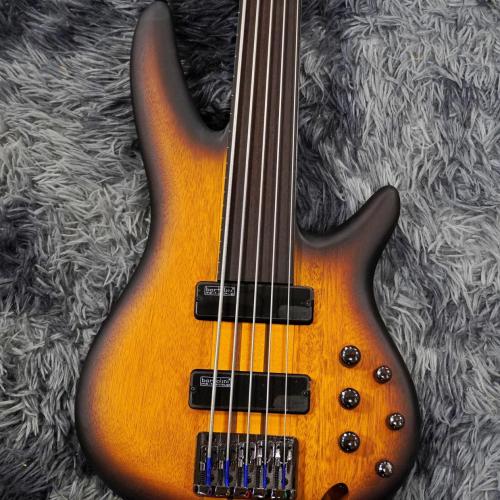 Ibanez SRF705 / Brown Burst Flat 【5弦フレットレス】【新品特価】