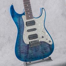 TOM ANDERSON Drop Top Classic Ultraviolet Blue with Blue Edge Burst with Binding_3