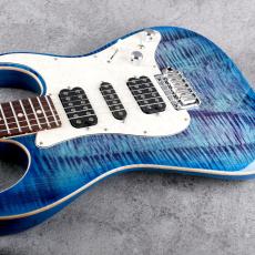 TOM ANDERSON Drop Top Classic Ultraviolet Blue with Blue Edge Burst with Binding_10