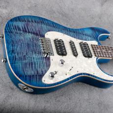 TOM ANDERSON Drop Top Classic Ultraviolet Blue with Blue Edge Burst with Binding_11