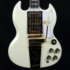 Epiphone Inspired by Gibson Custom 1963 Les Paul SG Custom With Maestro Vibrola Classic White