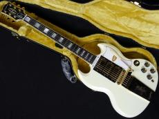 Epiphone Inspired by Gibson Custom 1963 Les Paul SG Custom With Maestro Vibrola Classic White_2
