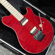 MUSIC MAN KID Limited AXIS Trans Red Quilted Maple Top Matching Head【在庫入れ替え特価!】