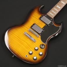 Epiphone G-400 Deluxe, SG Flame Top, Vintage Sunburst 2005年製_2