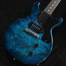 Bizen Works 【特別大セール】【3.53kg】CTM Burned jr. LP -Burl Blue Sunburst-【こだわりオーダー】_2