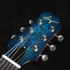 Bizen Works 【特別大セール】【3.53kg】CTM Burned jr. LP -Burl Blue Sunburst-【こだわりオーダー】_4