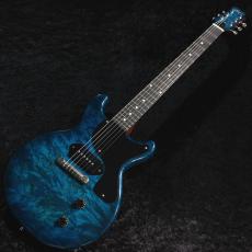 Bizen Works 【特別大セール】【3.53kg】CTM Burned jr. LP -Burl Blue Sunburst-【こだわりオーダー】_5