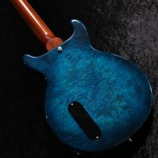 Bizen Works 【特別大セール】【3.53kg】CTM Burned jr. LP -Burl Blue Sunburst-【こだわりオーダー】_8