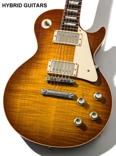 Gibson Historic Collection 1960 Les Paul Standard Reissue Figured VOS with Bare Knuckle Iced Tea Burst 2009