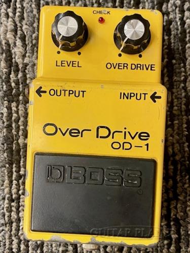 BOSS 1980 OD-1 OverDrive 【Silver Screw , JRC 4558D (Gloss)】【Vintage】